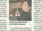 Anne Marie, fleuriste maintenant peintre pastelliste