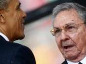 poignée main signe d’un rapprochement entre Cuba États-Unis