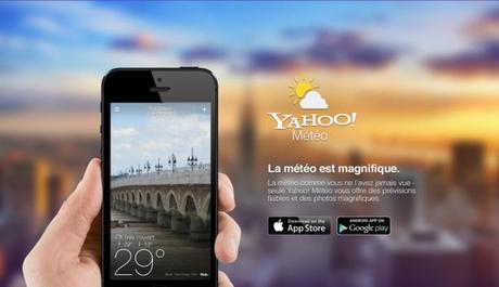 Yahoo Météo sur iPhone, et maintenant sur iPad...
