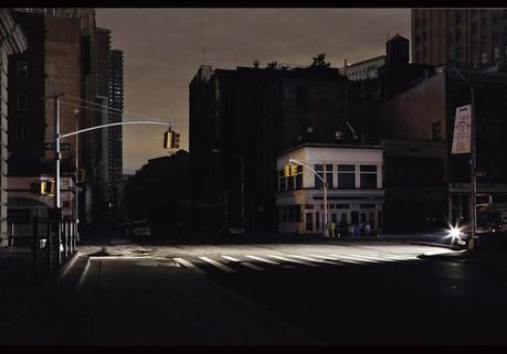 Blackout à New-York en photos, les caprices de l'ouragan Sandy : exposition