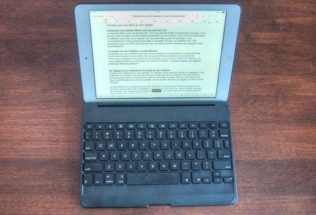 ipad air zagg clavier  Zagg Folio, laccessoire qui transforme votre iPad en un outil de productivité
