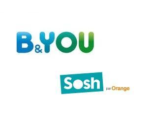 B&You et Sosh intègrent la 4G à leurs forfaits sans changer de prix