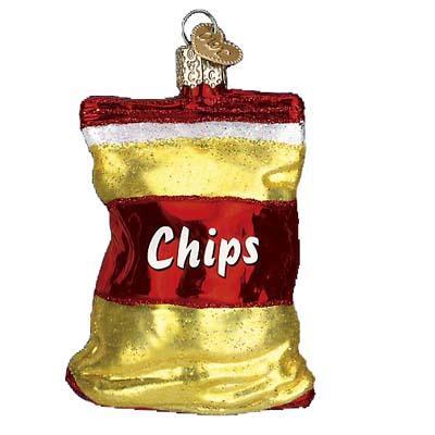 Chips Bag of Potato Chips Christmas Ornament