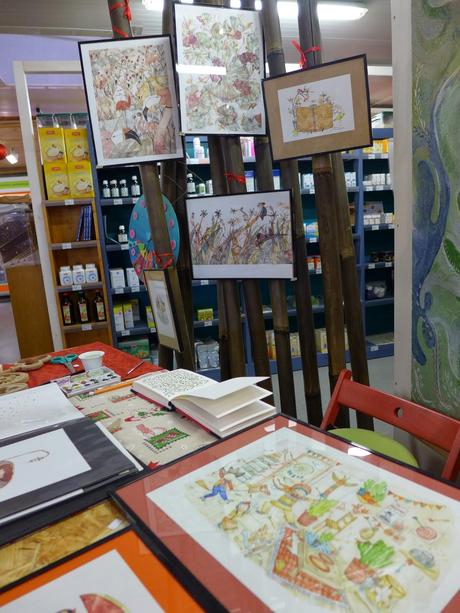 des tableaux à Houdan