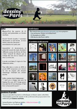 lettre infomation paris dessins