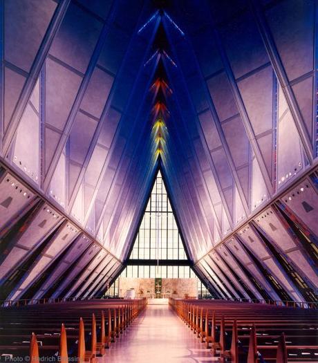 United States Air Force Cadet Academy Chapel © SOM_Hedrich Blessing