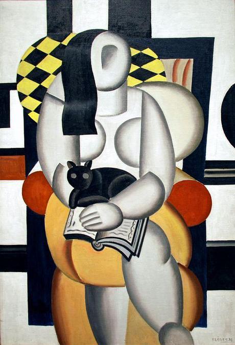 Woman with a Cat de Fernand Léger