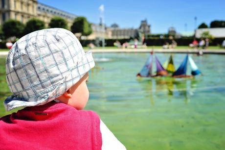 Les petits bateaux des Jardins des Tuileries