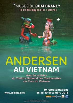 Evénement pour petits et grands ! Spectacle de Noël au musée du quai Branly : Andersen au Vietnam du 26 au 30 décembre (10 représentations)