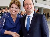 Brésil François Hollande porte-étendard filière nucléaire