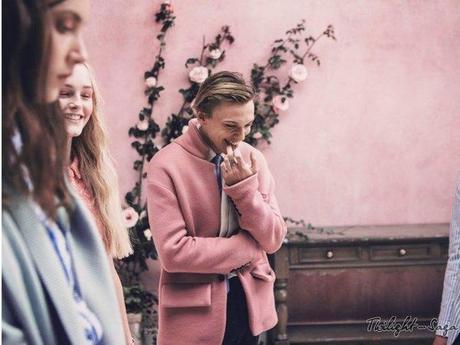 Jamie Campbell pour Burberry