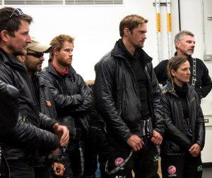 Alexander  Skarsgard au Pôle Sud