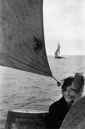 Sergio Larrain CHILE. Between Chiloe Island and Puerto Montt. 1957