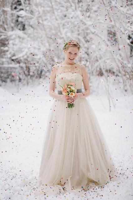Un mariage d'hiver {Inspiration}