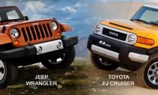 Toyota FJ Cruiser et Jeep Wrangler 2014 : Match comparatif