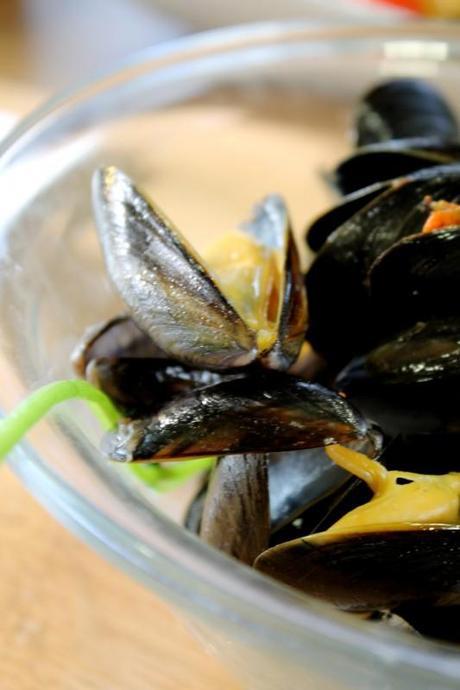 Moules à la tif-yoshida, moules marnières d'inspiration japonaise