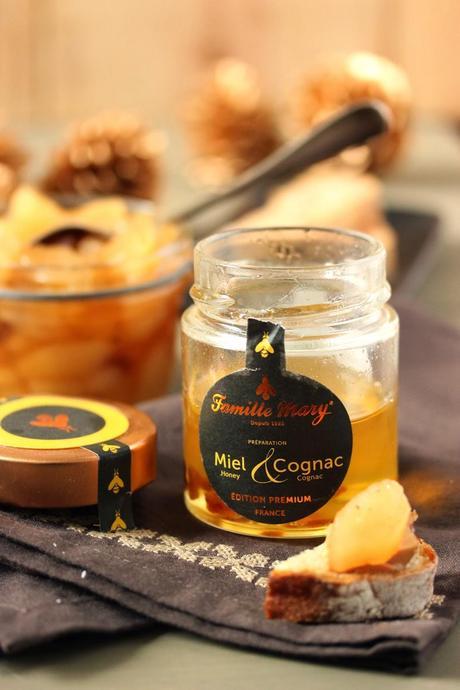 {noël 2013} Chutney de poires au miel & cognac pour votre foie gras et un joli cadeau à vous offrir