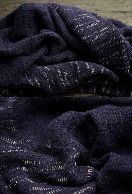 Pulls Bleu Marine en laine d'Alpaga - Basica