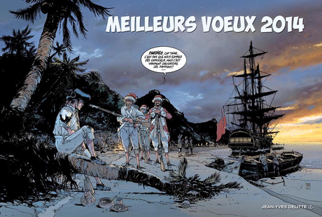 Meilleurs voeux #BD 2014 par Jean-Yves Delitte