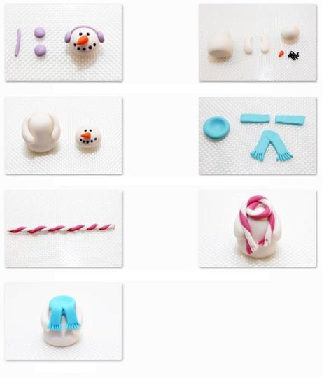 personnages fimo noel