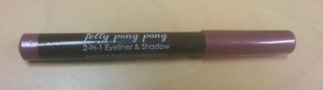 eyeliner & shadow jelly pong pong