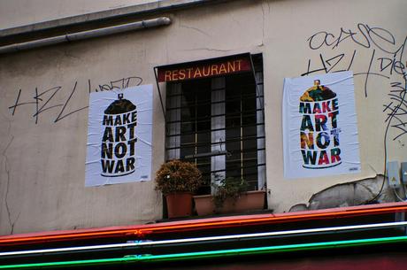 MAKE ART NOT WAR