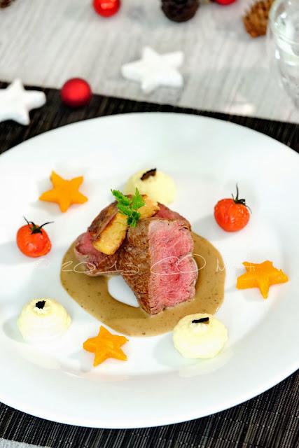 Plat principal pour les fêtes: Boeuf, foie gras et fève Tonka!