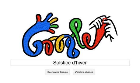 Le Doodle de Google aujourd'hui souligne le solstice d'hi...