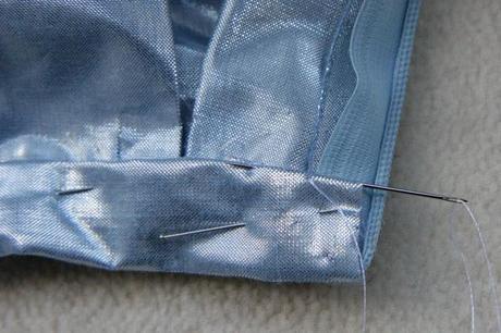 sew along jupe plis creux finition ceinture 8 Sew along de la jupe à plis creux   jour 5 : les finitions