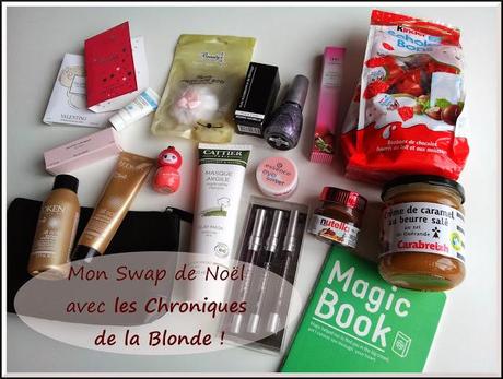 Swap de Noël avec les Chroniques de la Blonde !!