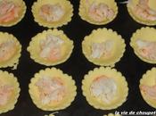 Mini-quiches crabes mousse chartreuse glacee