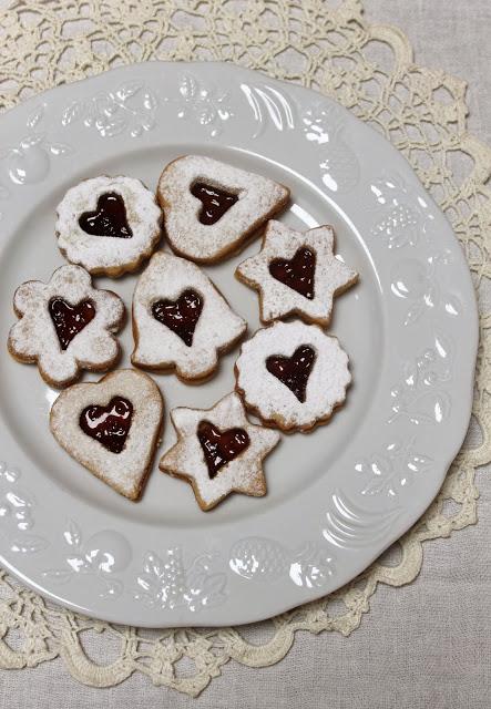 Biscuits Linzer, étape par étape