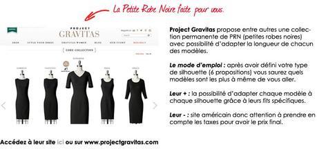 project gravitas marque de robes personnalisables sur mesure