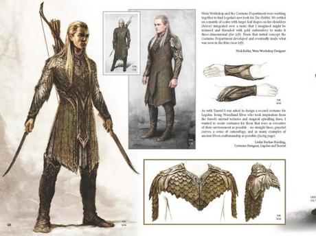 Extrait Hobbit Desolation de Smaug Art Design Chroniques Artbook
