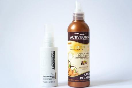 Routine cheveux longs Toni and Guy Heat Protection Mist - Masque Spray Multi soin activilong test avis