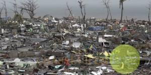 Le Typhon Haiyan aux Philippines