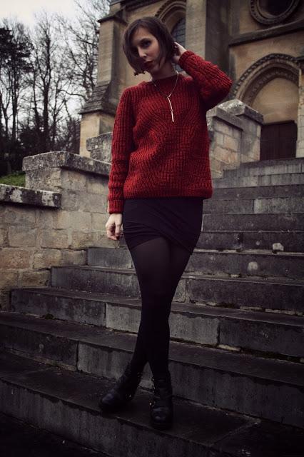 # Red jumper #