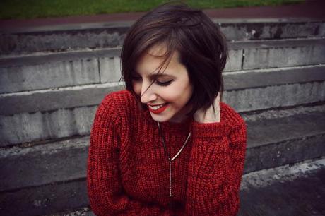 # Red jumper #