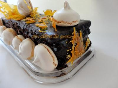 BÛCHE  AU CHOCCOLAT