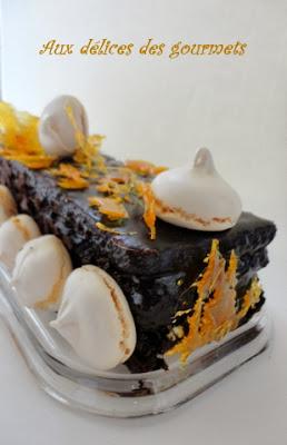 BÛCHE  AU CHOCCOLAT
