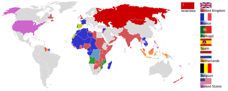Empires coloniaux en 1945