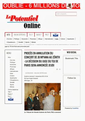 Maître Yann Gré dans la presse congolaise