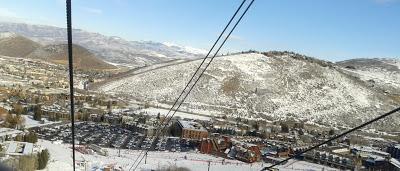 Skier, tard l’après-midi