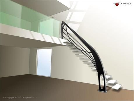 Escalier Design Contemporain