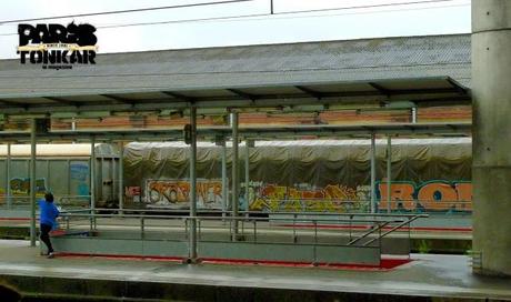 Train de marchandises à Rennes