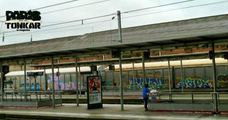 Train de marchandises à Rennes