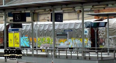 Train de marchandises à Rennes