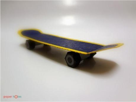 Suppaman Flying On Skateboard