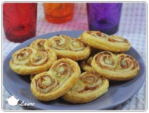 Palmier au jambon cru