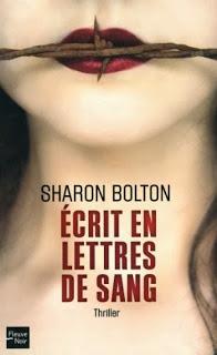 Écrit en lettres de sang, Sharon Bolton